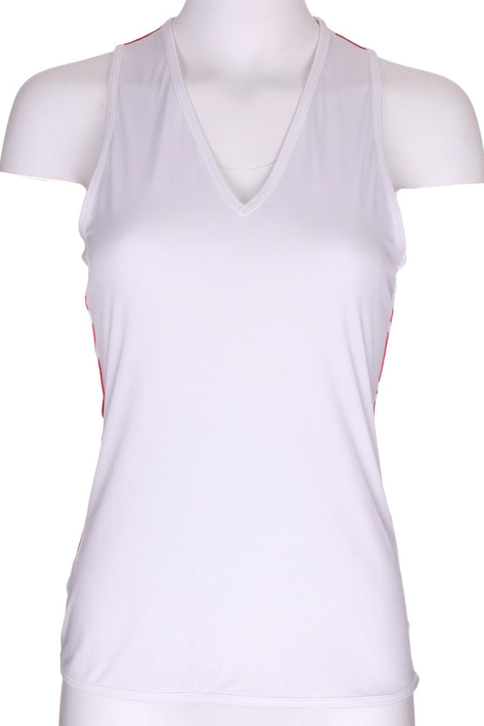 Love Love Tennis - Women's Huge Hearts Vee Tank