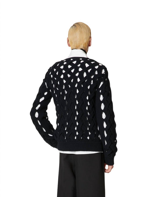 Valentino - Cut-out Knit Jumper