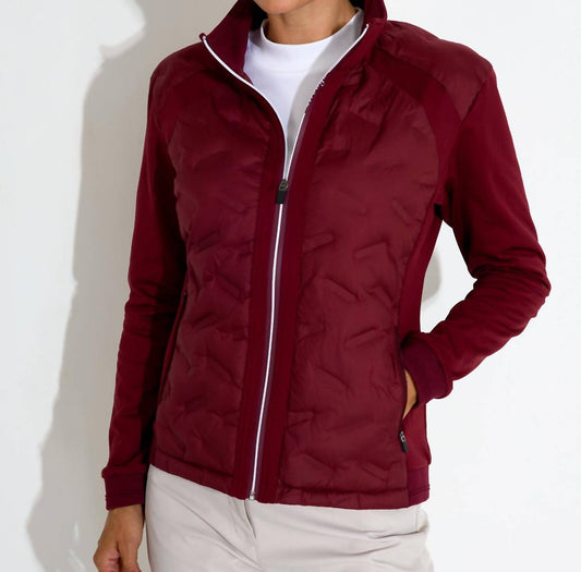 Abacus Sportswear Us - Portrush Full-zip Hybrid Jacket