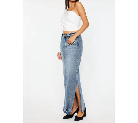 Kancan - Kan Can Side Slit Maxi Skirt