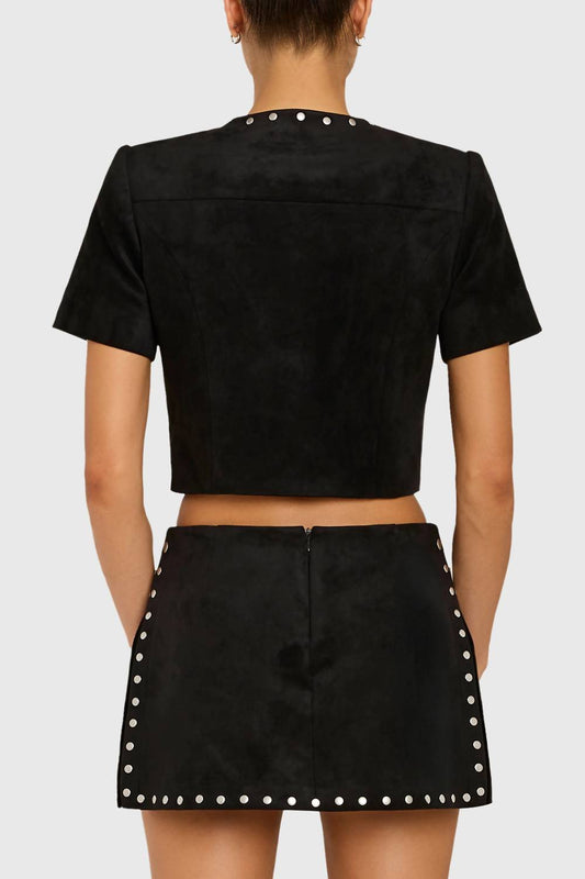 Amanda Uprichard - Braswell Suede Top