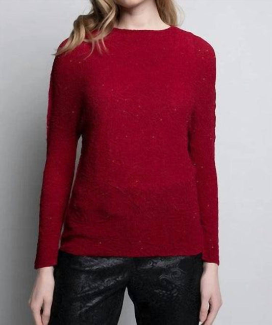 Picadilly - Crinkle Glitter Top