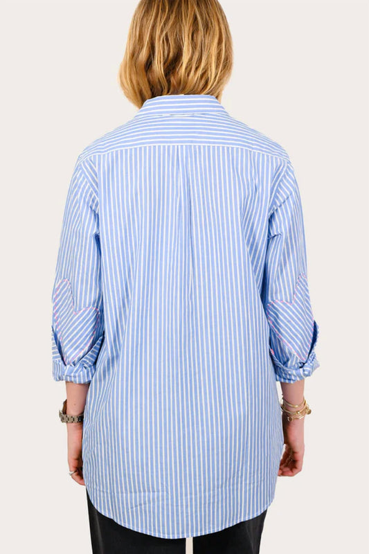 Kerri Rosenthal - Women's Mia Button Up Stripe Shirt