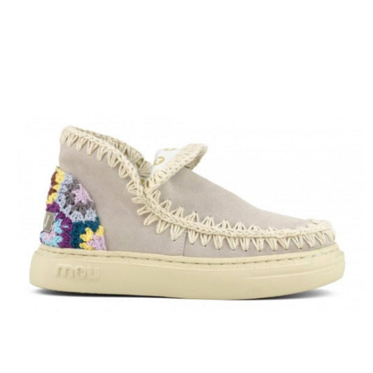 Mou - WOMEN'S BOLD ESKIMO SNEAKER WITH CROCHET HEEL