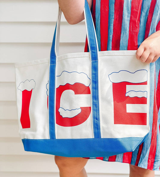 Crab & Cleek - Women's Ice Canvas Tote