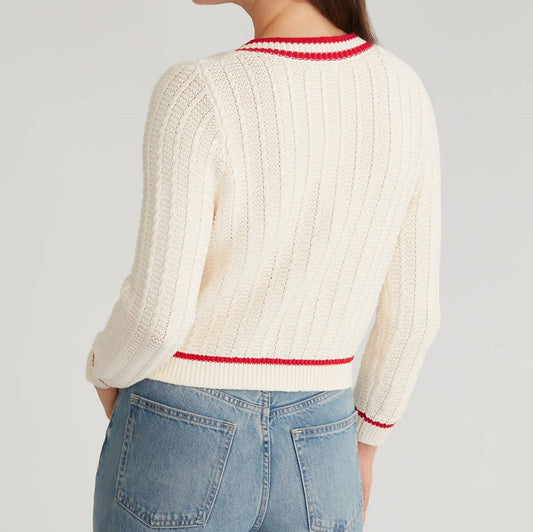 525 America - Laurel Crew Neck Trophy Cardigan