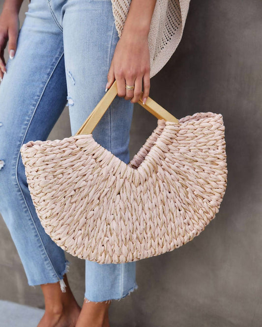 Mimi Wholesale - Women's Isabella Wood Handle Tote