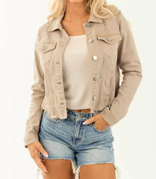 Risen - Maryn Distressed Denim Vest