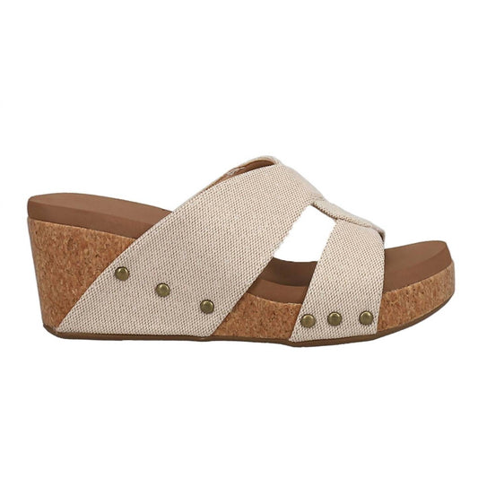 Corkys Footwear - Women's Bonny Studded Wedge Sandal
