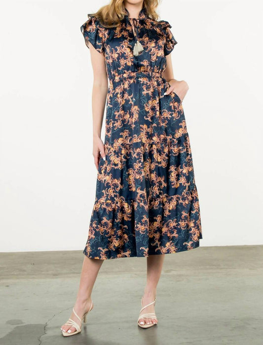 Thml - Fluttered Sleeve Tiered Dress