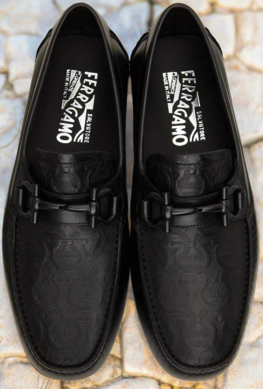 Salvatore Ferragamo - Men's Parigi New Bit Driver Loafers