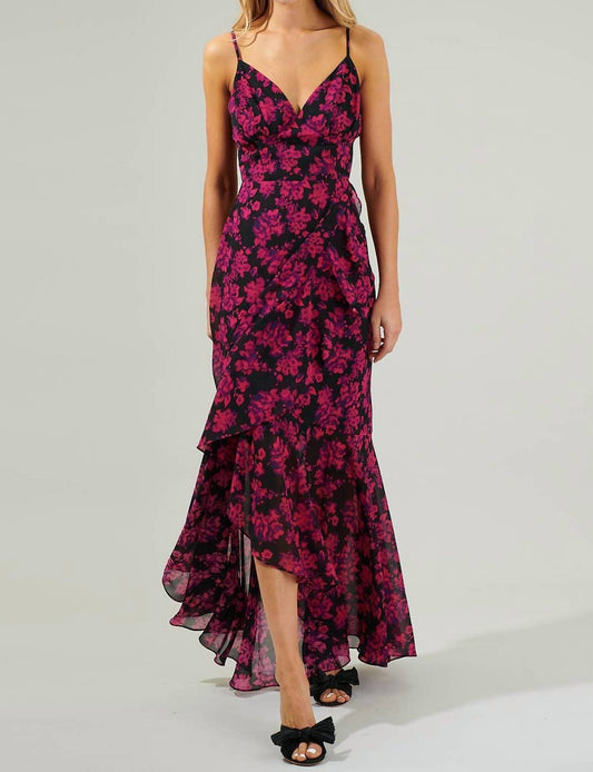 Sugarlips - Doris Ruffle Maxi Dress