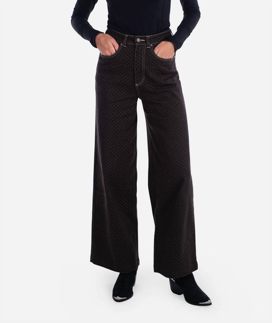 Jetty - Windrift Polka Dot Twill Pant