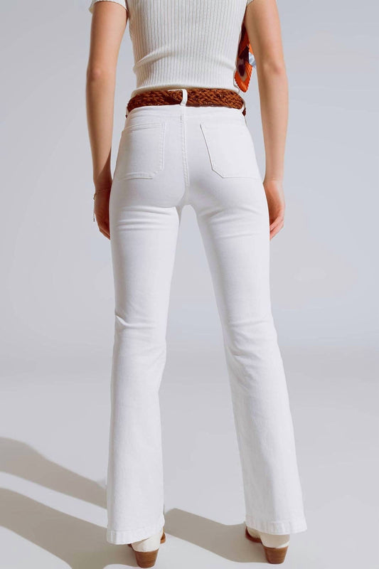 Q2 - Skinny Flared Jeans