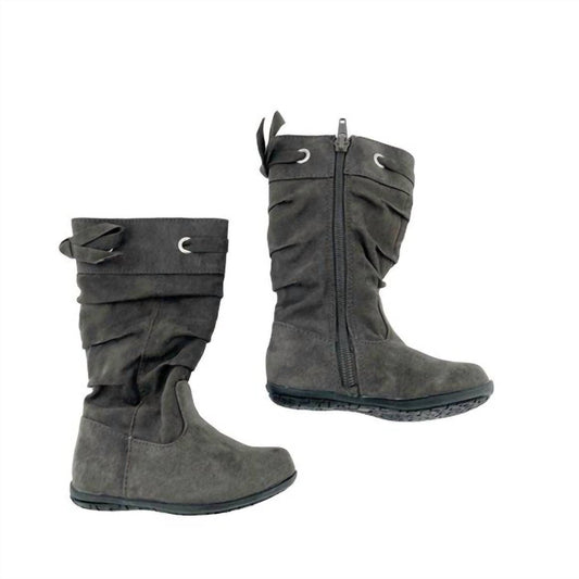 Harper Canyon - Little Girls' Faux Suede Boots