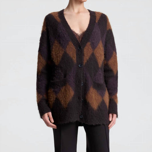 A.L.C. - Reid Argyle Cardigan