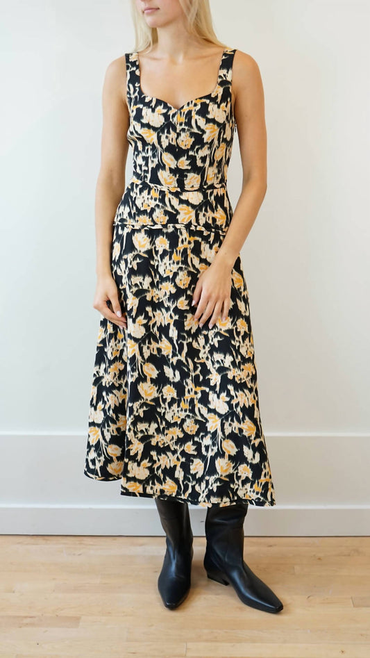 Ulla Johnson - Vivi Sweetheart Neckline Midi Dress