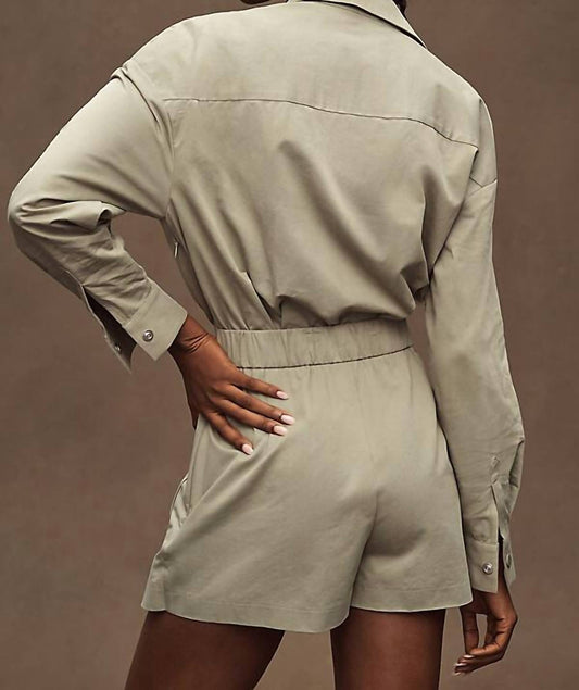 Mare Mare - Long Sleeve Utility Romper