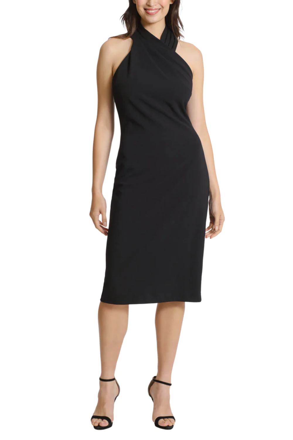 London Times - Halter Neck Sheath Dress