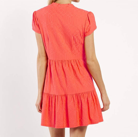 Jude Connally - Ginger Jacquard Mini Dress