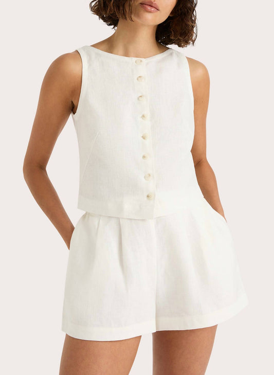 Faithfull The Brand - Elia Linen Top