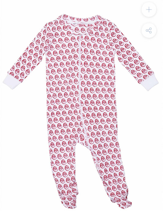 Lila + Hayes - Girls Zippered Footed Pajama