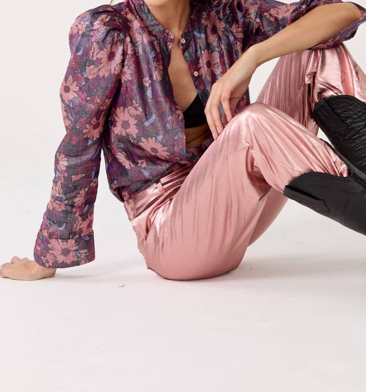 Lanhtropy - Women's Lilium Metallic Shirt