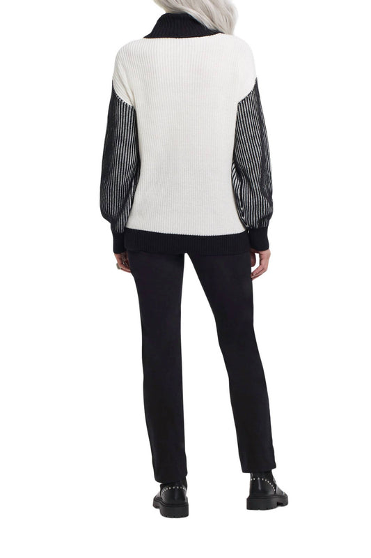 Tribal - Long Sleeve Turtleneck Sweater