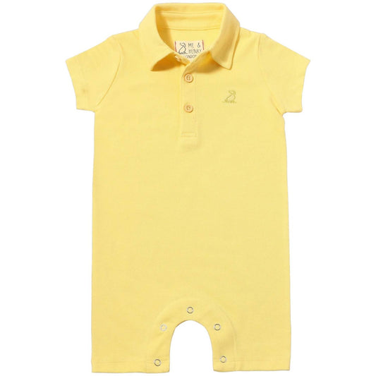 Me & Henry - Kid's Pique Polo Shortall