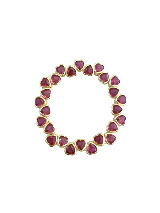 Gemelli - Women's Heart Stretch Bracelet