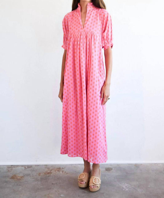 Never A Wallflower - High Neck Midi Dress