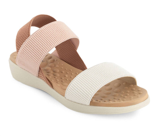 Andrea - Women's Comfort Deluxe Massage Self Adjust Casual Sandals