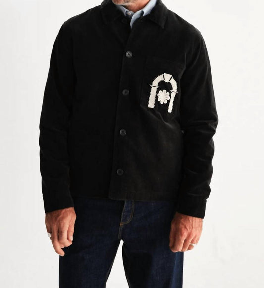 Wax London - Rockley Velvet Overshirt