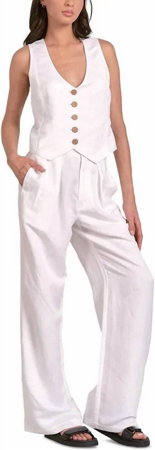 Elan - Halter Vest Top