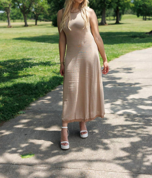 By Together - Cali Stripe Maxi Dress