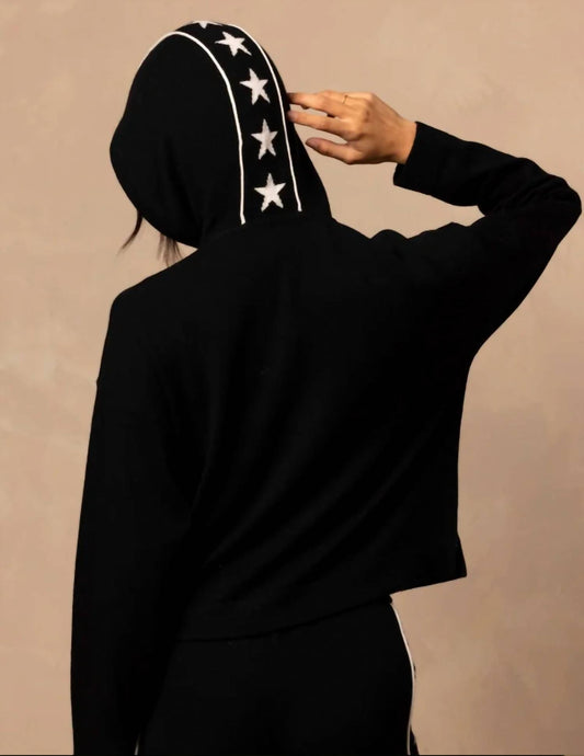 27 Miles Malibu - Isolde Cashmere Blend Star Hoodie