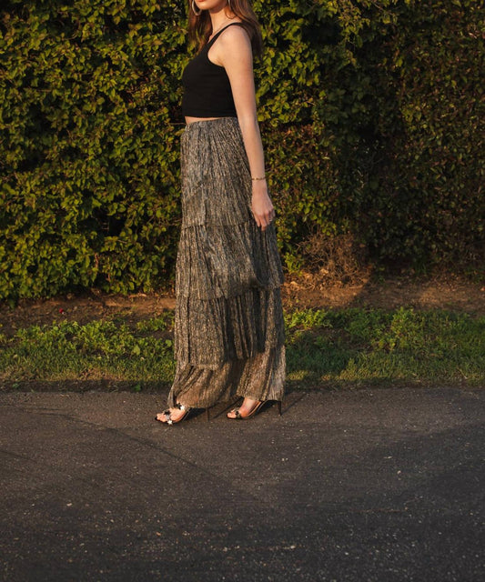 Jennafer Grace - Tiered Maxi Skirt