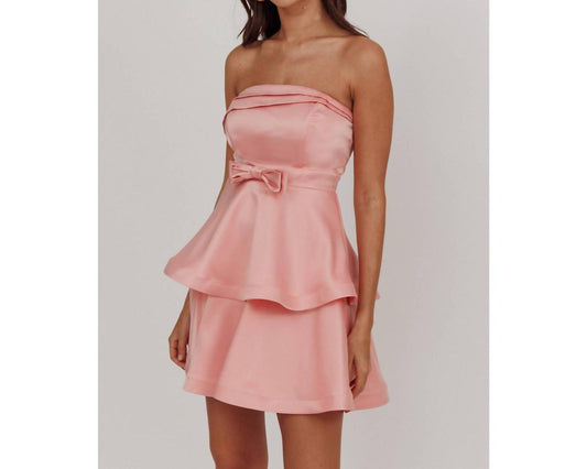 One And Only Collective - Rylee Satin Mini Dress