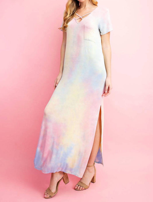 Tie Dye Long Dress