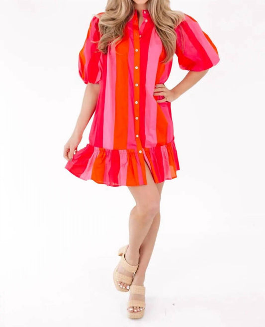 J.Marie - Belted Mini Dress