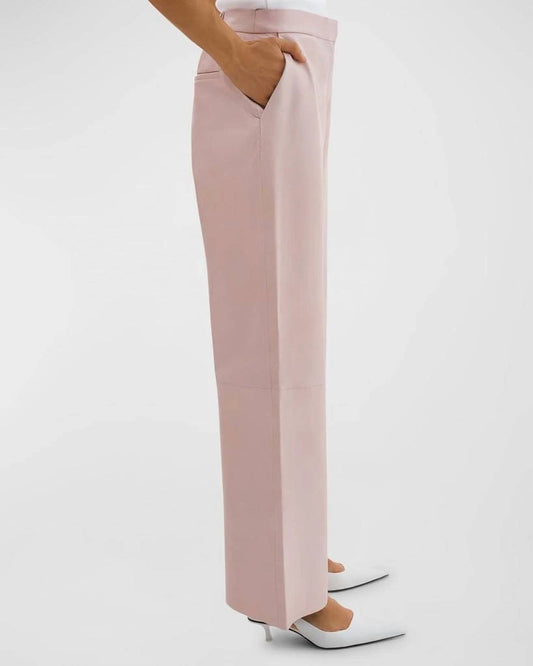 Lamarque - Yaren Wide Leg Leather Pants