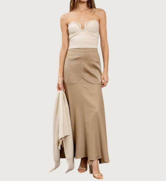 Moon River - Wren Knitted Sweetheart Tube Top