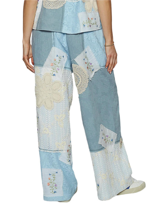 Pol - Serenity Lace Patch Pants