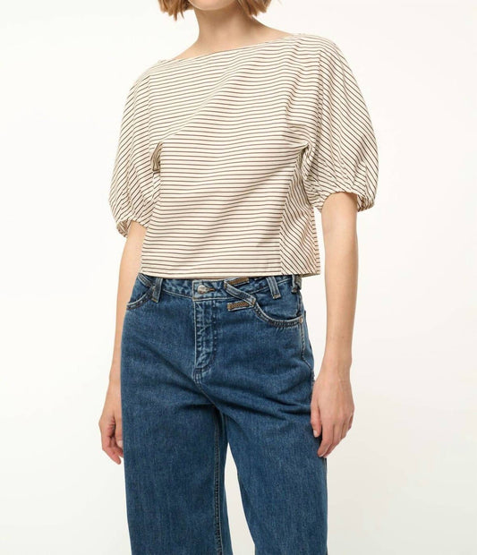Staud - Didi Short Sleeve Top