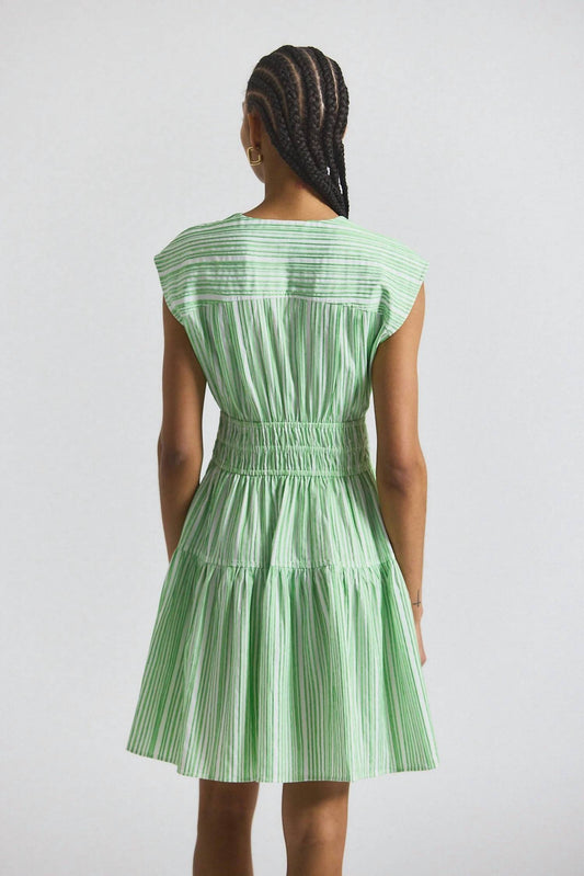 Derek Lam 10 Crosby - Women's Tora Pintuck Stripe Dress