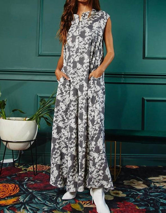 Bucketlist - Wide Leg Printed Jumpsuit