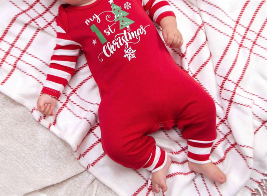 Tesa Babe - Baby Unisex My First Christmas Romper