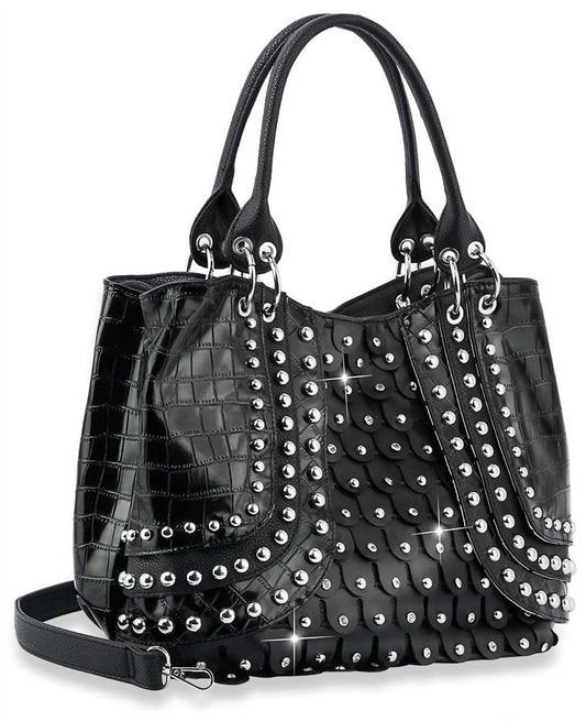 Handbag Express - Women's Super Studded Fashion Handbag