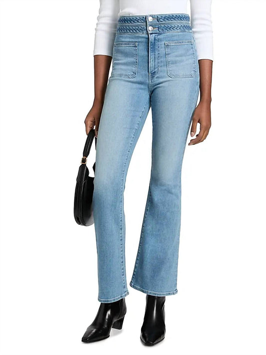 Veronica Beard - Beverly Loafer High Rise Skinny Jeans