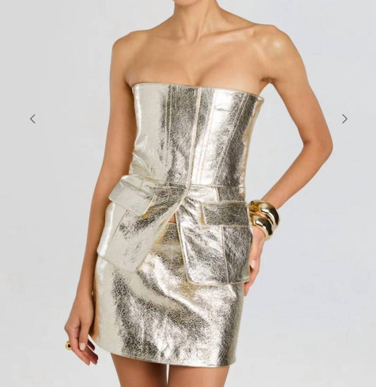 Retrofete - Annie Leather Top